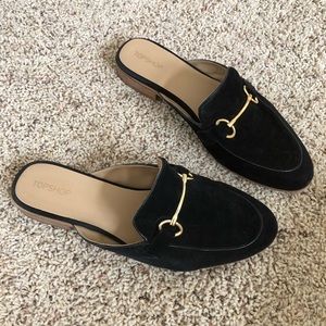 Top Shop black loafers